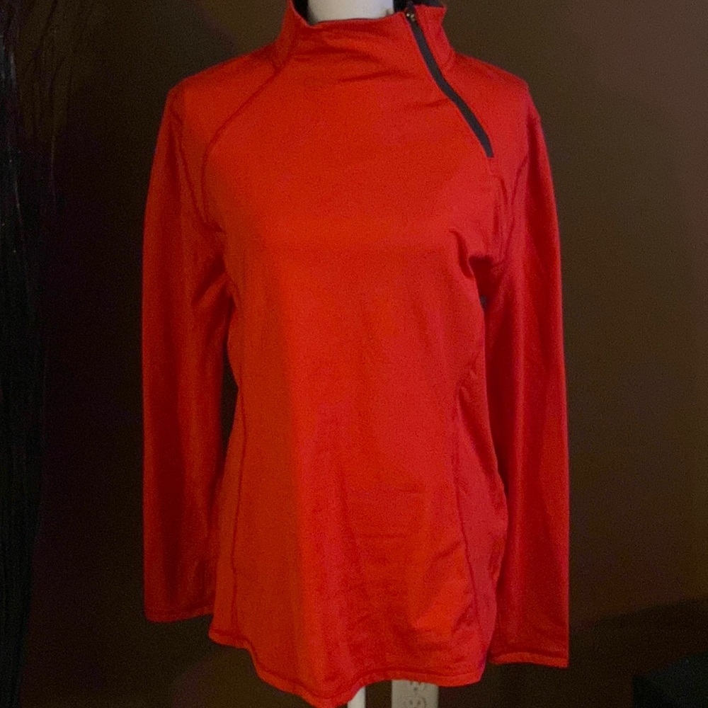 Jillian Michaels Women XXL Red Athletic Long Sleeve Top